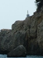 madonnina sugli scogli